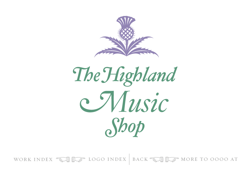 logo design scotland Scottish retail brand designer