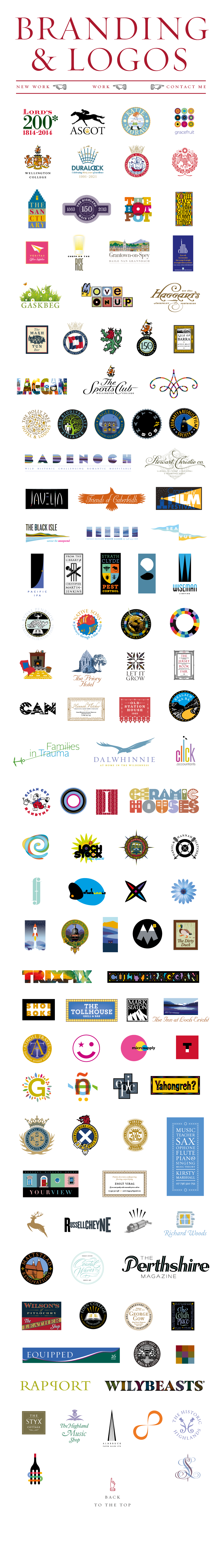 Scottish brand design, Scottish logo designer